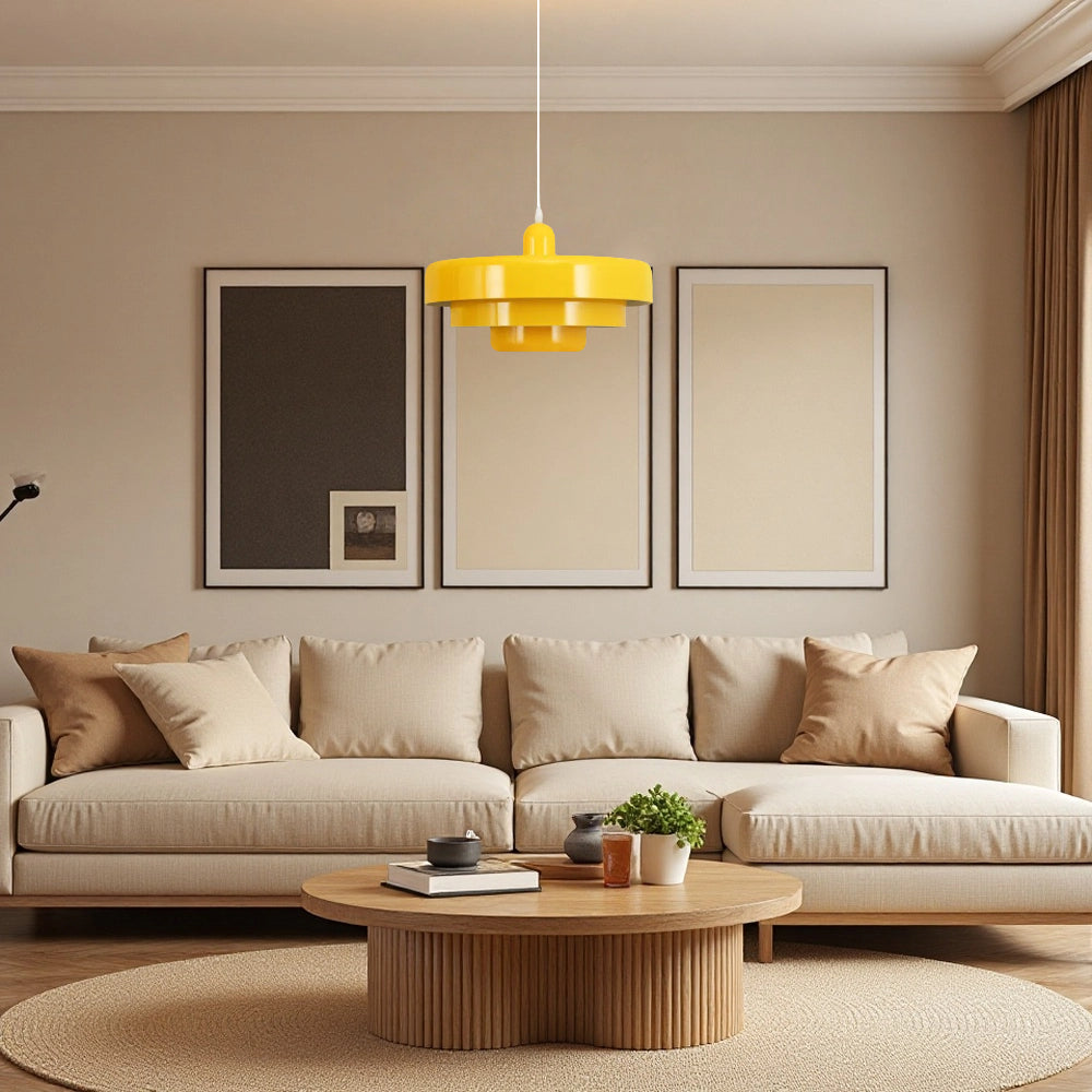 Lámpara colgante con diseño de pastel para interiores divertidos