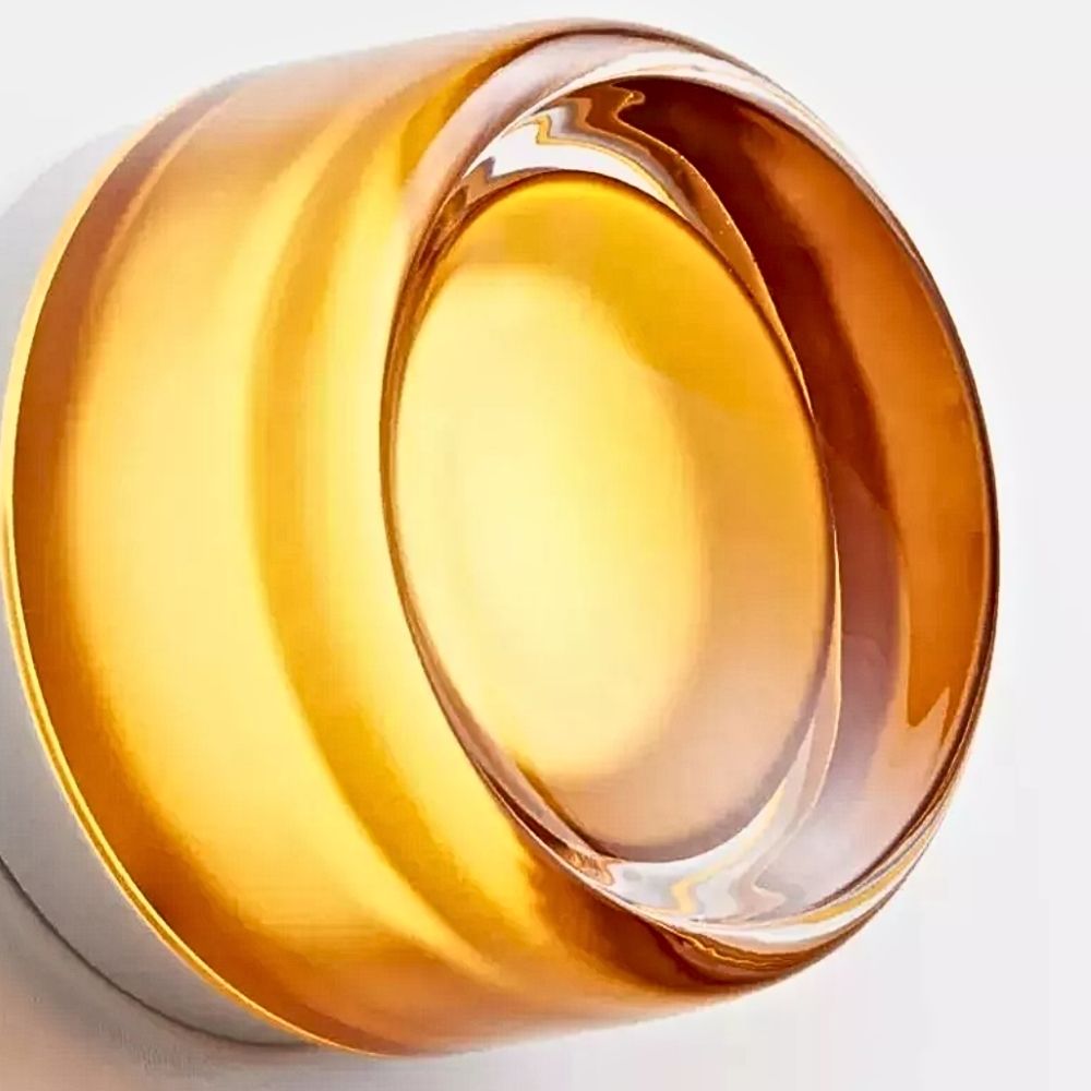 Lámpara empotrada moderna con hoyuelos para pared