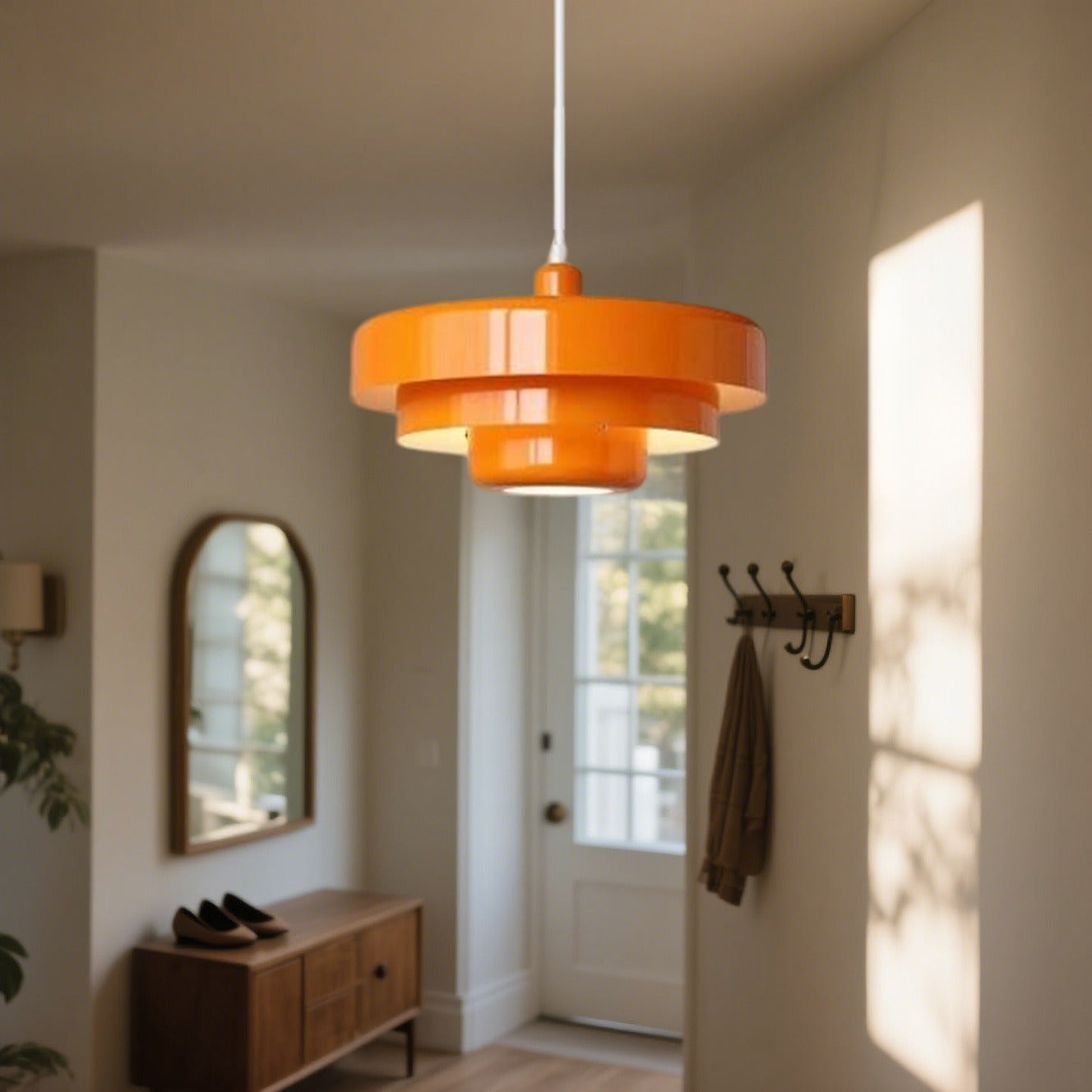 Lámpara colgante con diseño de pastel para interiores divertidos