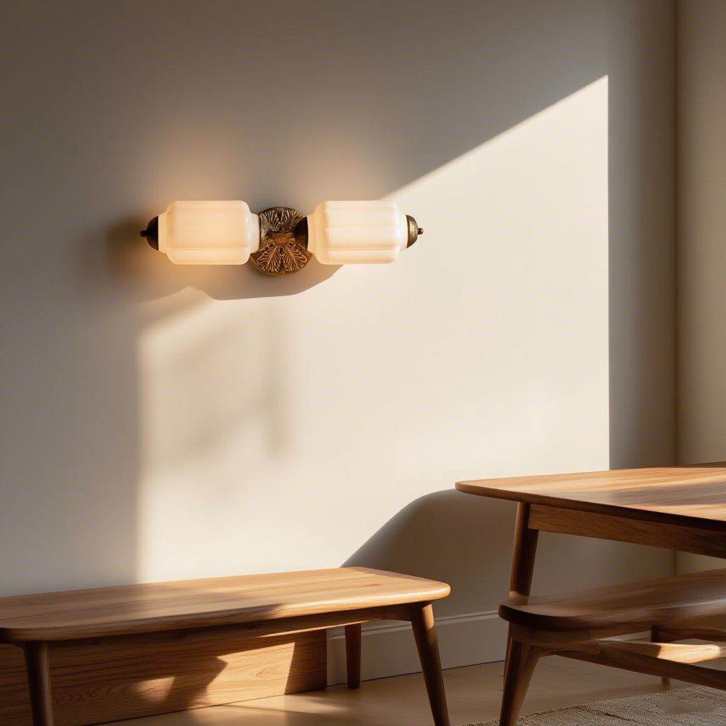 Lámpara de pared vintage de estilo europeo para interior