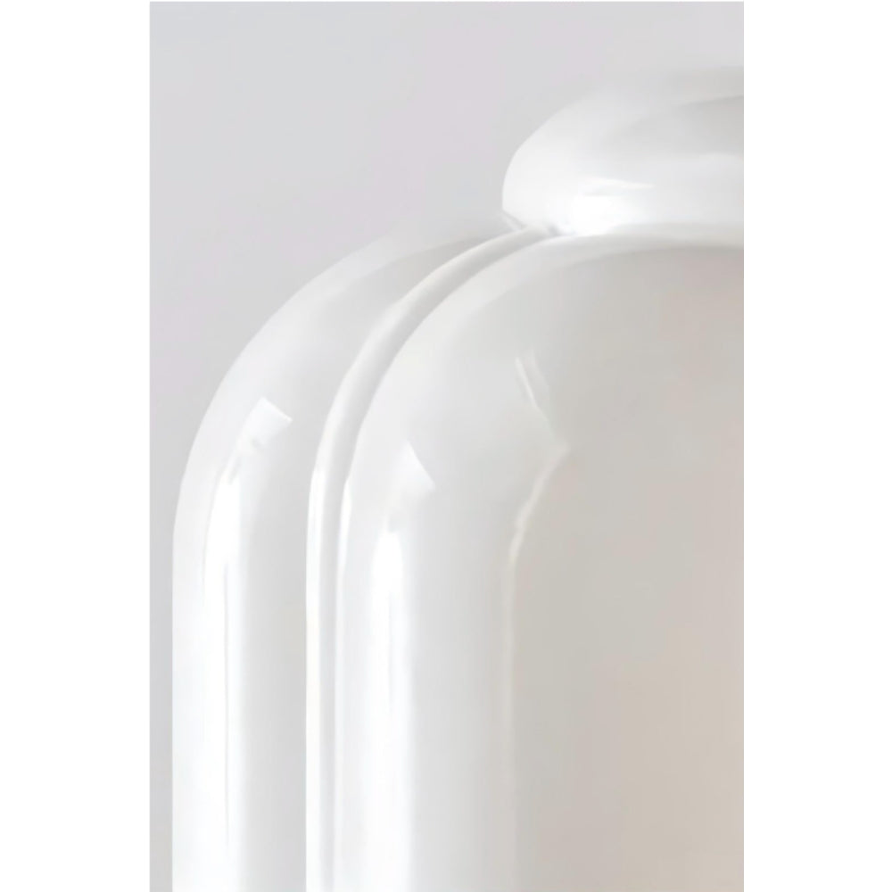 Lámpara de techo de cristal vintage: elegante iluminación semiempotrada