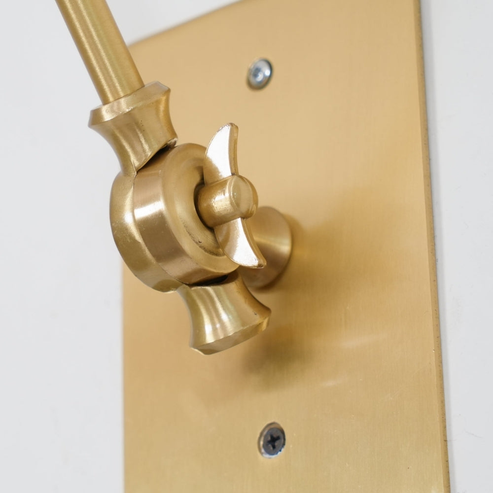 Lámpara de pared direccional - Lámpara de trabajo para pasillo en negro mate