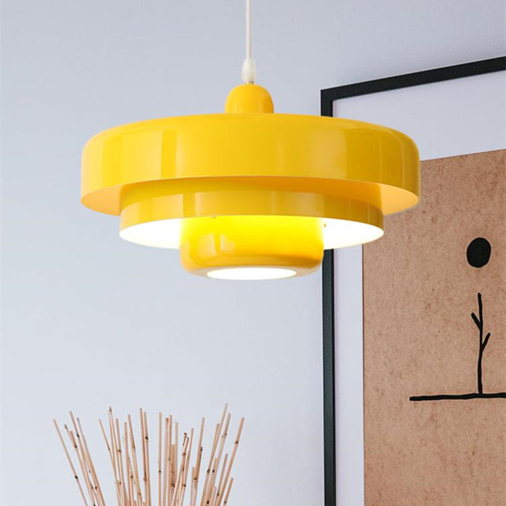 Lámpara colgante con diseño de pastel para interiores divertidos